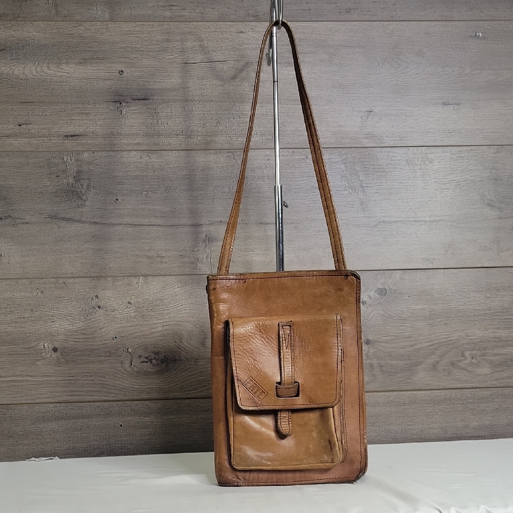Vintage Frye Brown Leather Men's Bag